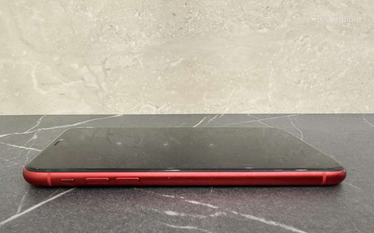 Raudonas iPhone 11 128 GB - nuotraukos Nr. 4
