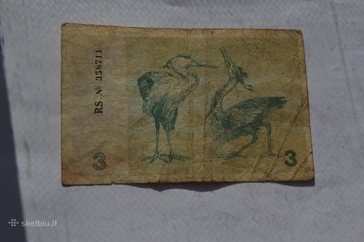 3 Talonai 1991 m.be uzraso Replacement