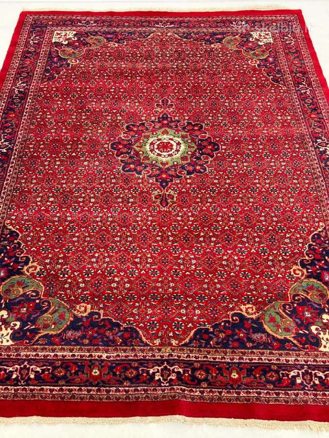 Vilnonis r.d. kilimas "Kashan" - nuotraukos Nr. 3