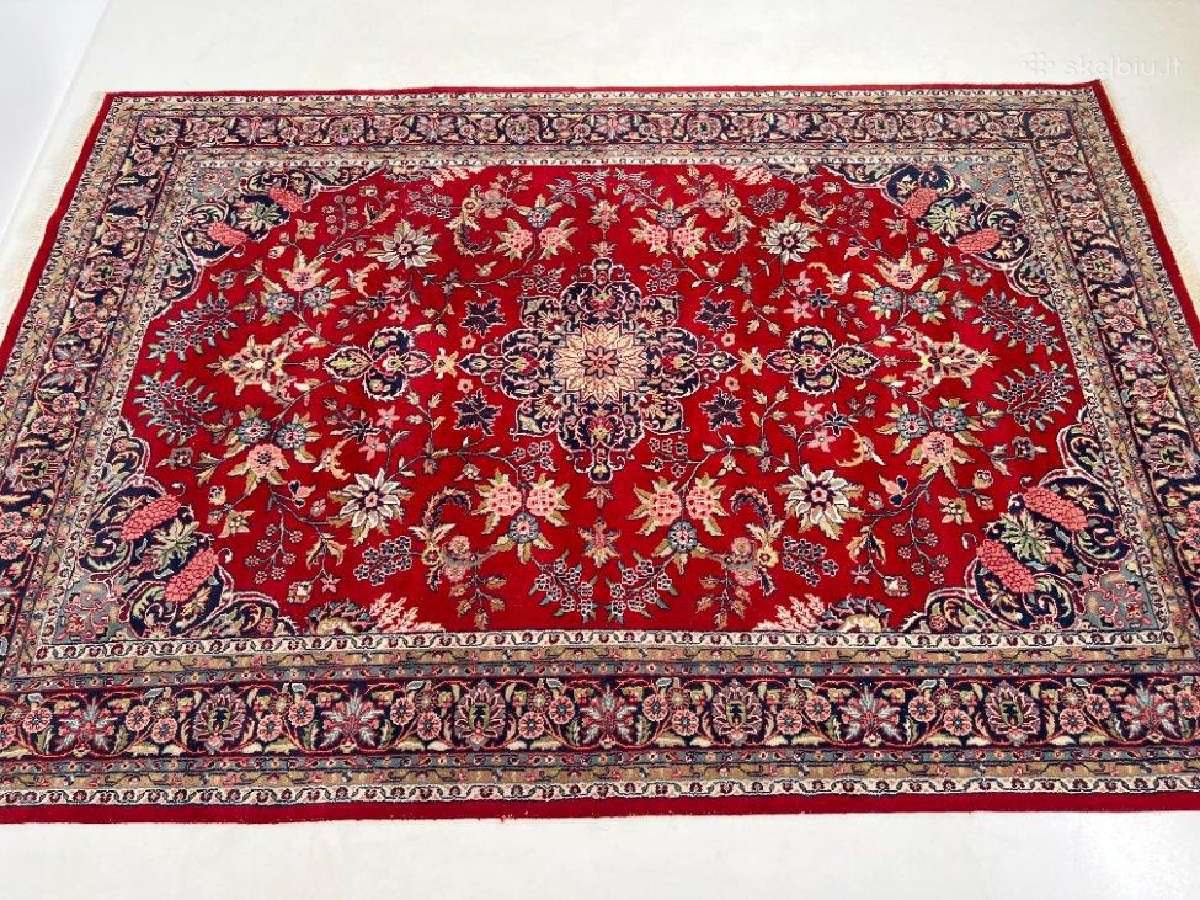 Vilnonis r.d. kilimas "Kashan" - nuotraukos Nr. 4
