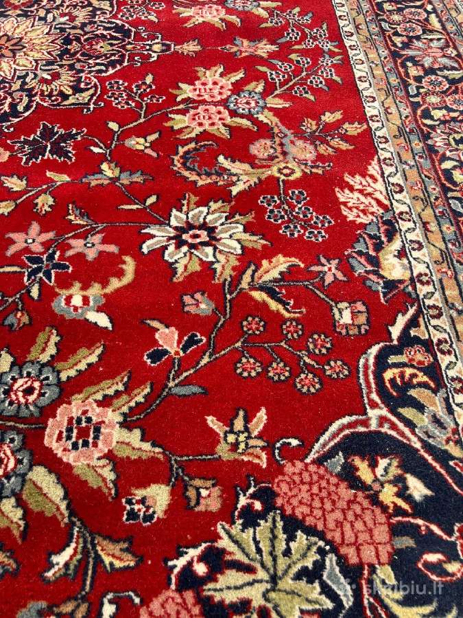 Vilnonis r.d. kilimas "Kashan" - nuotraukos Nr. 10