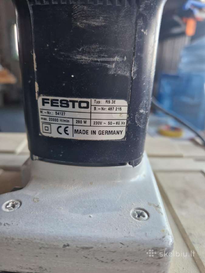 Festo-festool slifuoklis - nuotraukos Nr. 4