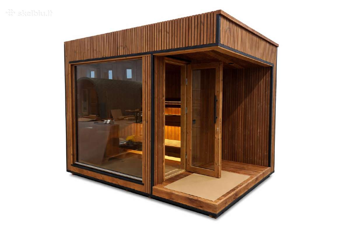 Luxury Modern Sauna 2.3x3.3 m