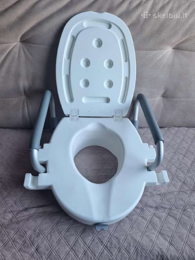 Tuoleto paaukštinimas 6cm. su porankiais.naujas.
