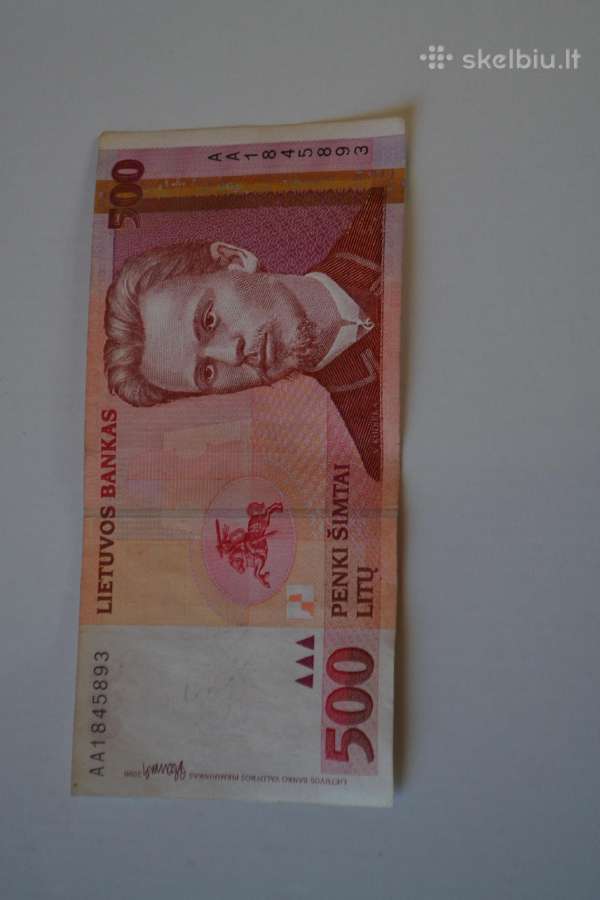 500 litu 2000 m. Aa