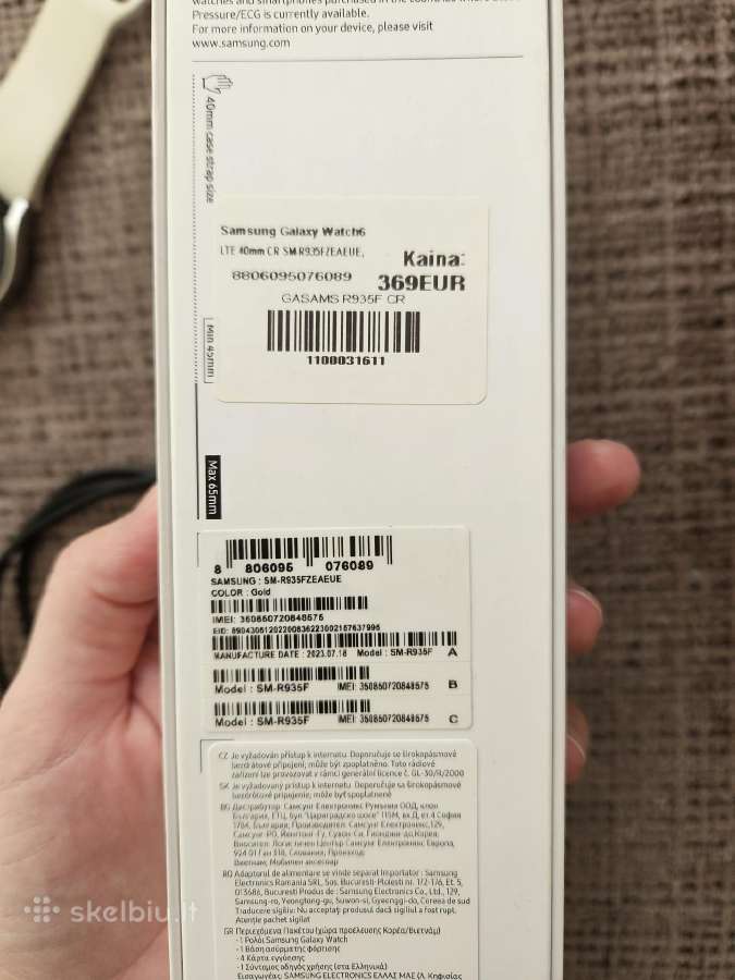 Samsung Galaxy Watch 6 - nuotraukos Nr. 6