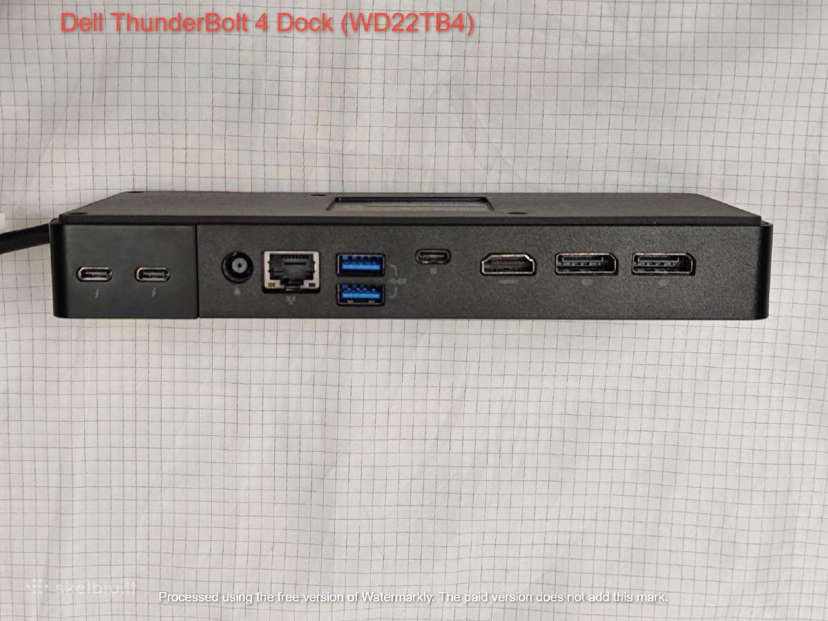 Dell/lenovo Dokavimo stotelės Wd22tb4/wd19s ir kt. - nuotraukos Nr. 4