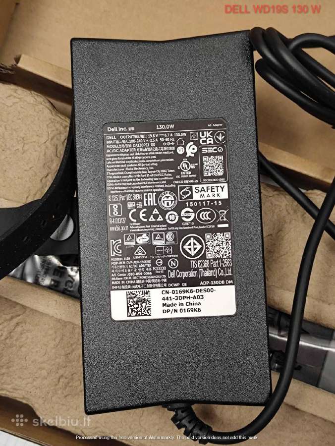 Dell/lenovo Dokavimo stotelės Wd22tb4/wd19s ir kt. - nuotraukos Nr. 7