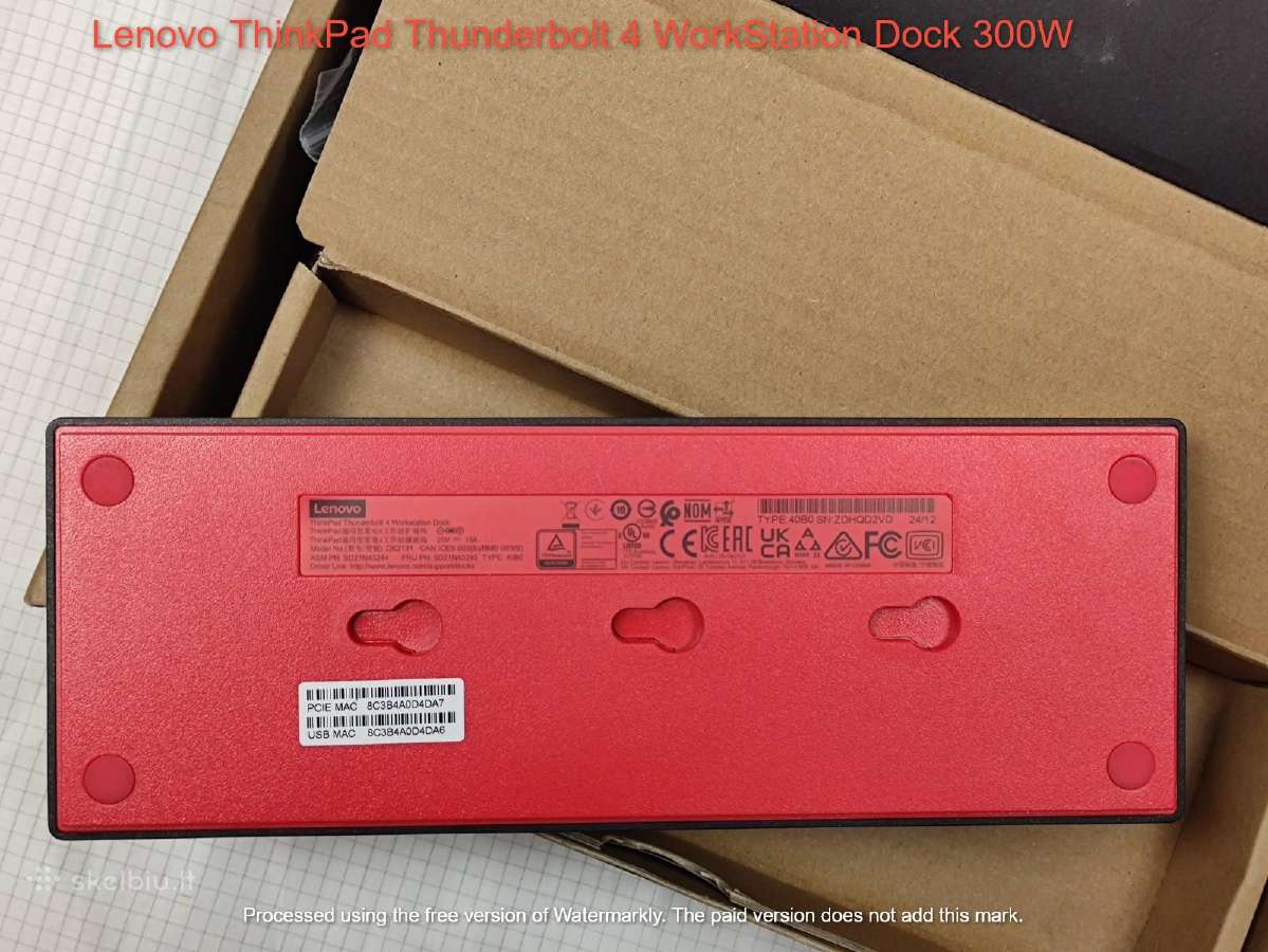 Dell/lenovo Dokavimo stotelės Wd22tb4/wd19s ir kt. - nuotraukos Nr. 18