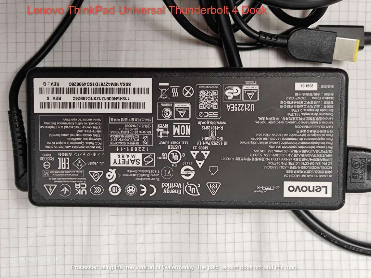 Dell/lenovo Dokavimo stotelės Wd22tb4/wd19s ir kt. - nuotraukos Nr. 23