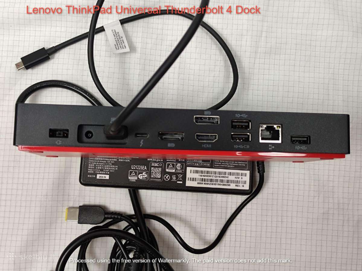 Dell/lenovo Dokavimo stotelės Wd22tb4/wd19s ir kt. - nuotraukos Nr. 26