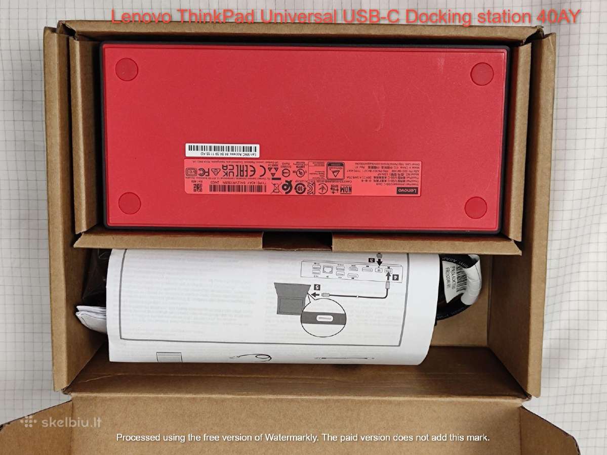 Dell/lenovo Dokavimo stotelės Wd22tb4/wd19s ir kt. - nuotraukos Nr. 27