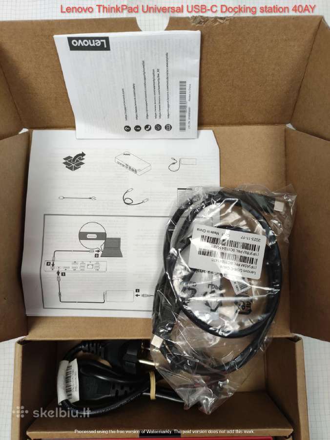 Dell/lenovo Dokavimo stotelės Wd22tb4/wd19s ir kt. - nuotraukos Nr. 28