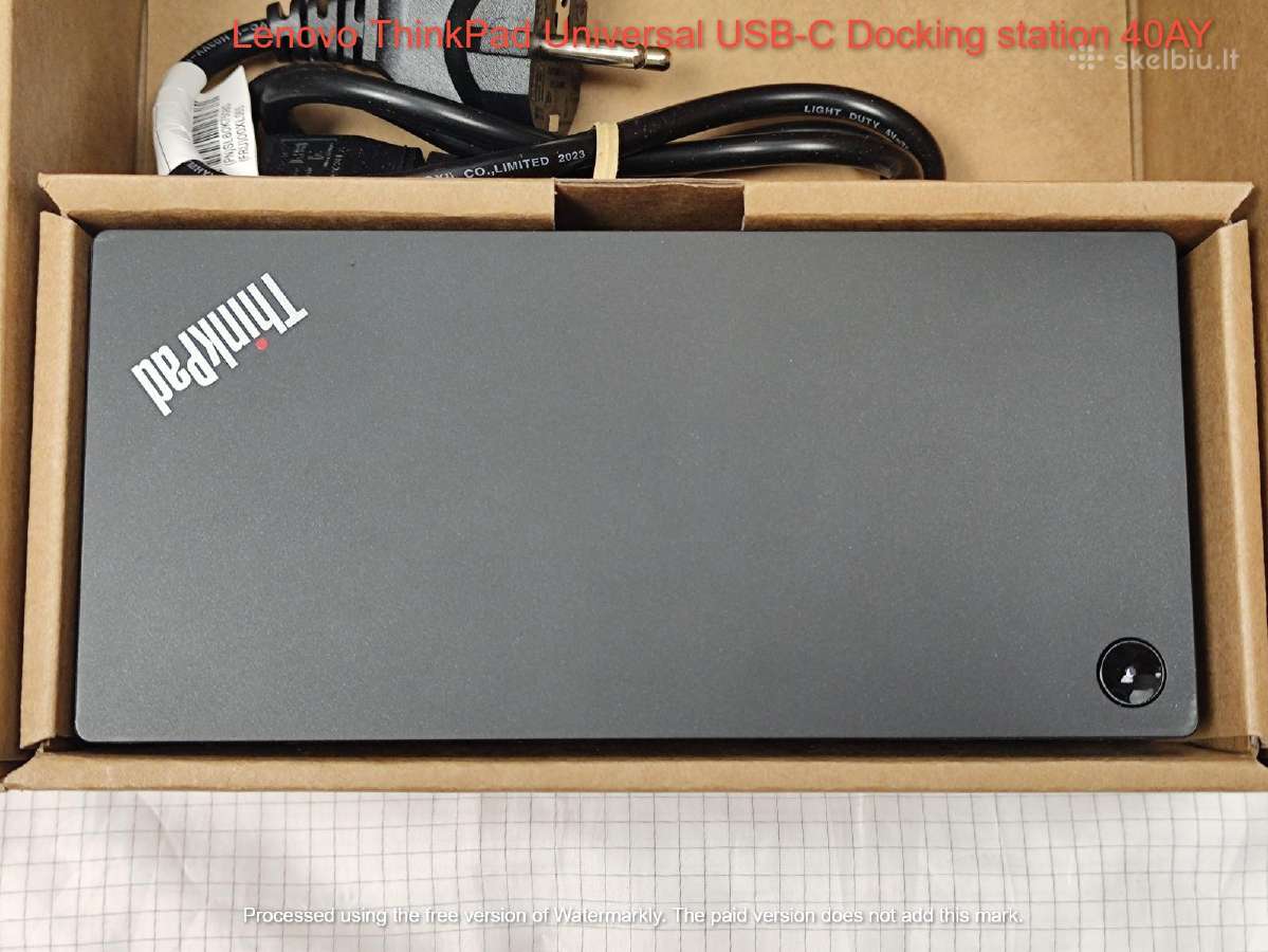 Dell/lenovo Dokavimo stotelės Wd22tb4/wd19s ir kt. - nuotraukos Nr. 30
