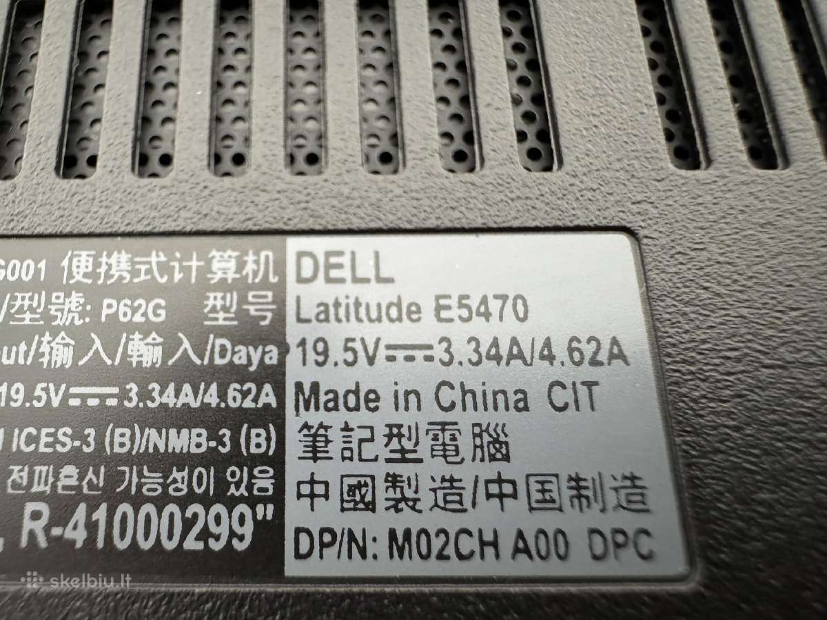Dell Latitude E5470 - nuotraukos Nr. 4
