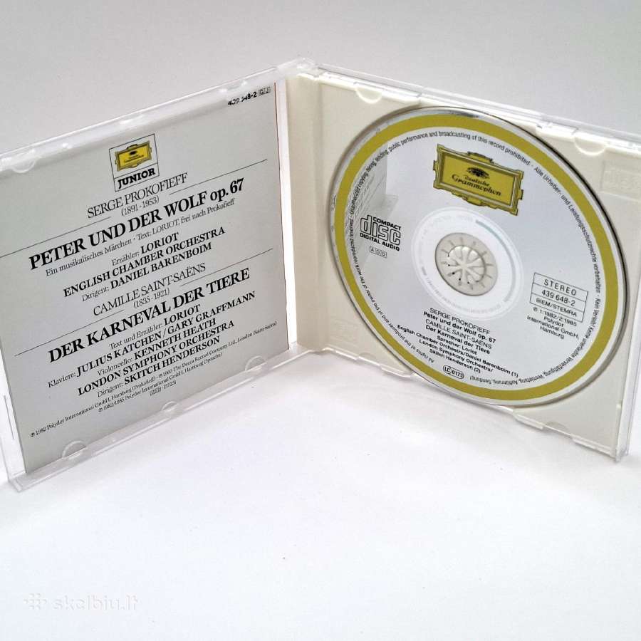 Loriots Peter Und Der Wolf (CD, albumas) - nuotraukos Nr. 3