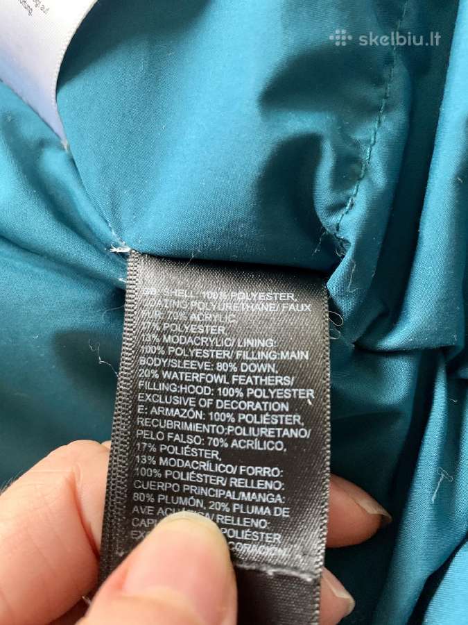 Pūkinė North face striukė nuo lietaus ir vėjo - nuotraukos Nr. 5