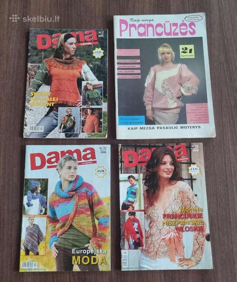4 mezgimo žurnalai: Dama w swetrze ir lietuviškas