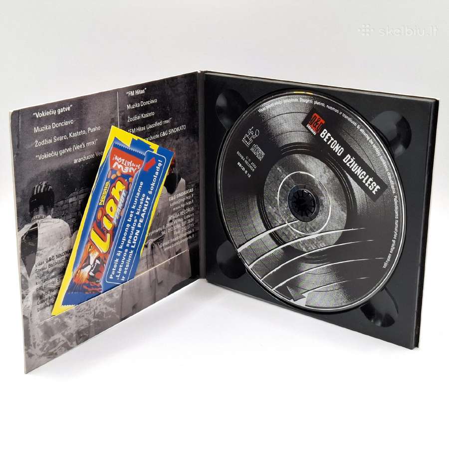 G&g Sindikatas - Betono Džiunglėse (CD, Singlas) - nuotraukos Nr. 3