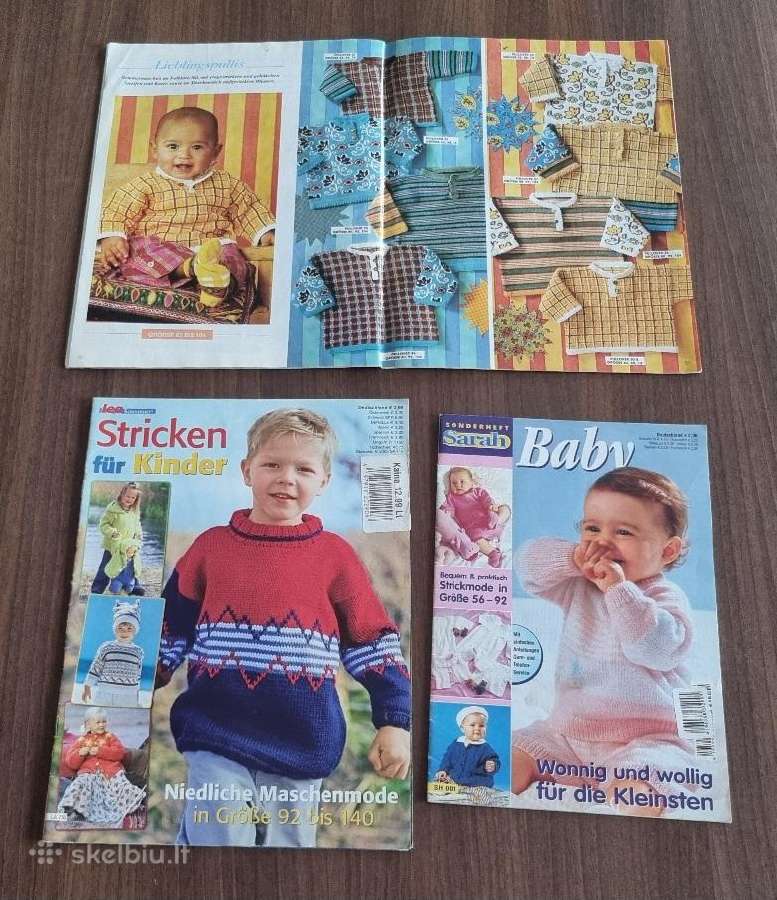 2 megimo žurnalai: "Stricken fur kinder" ir "Baby"