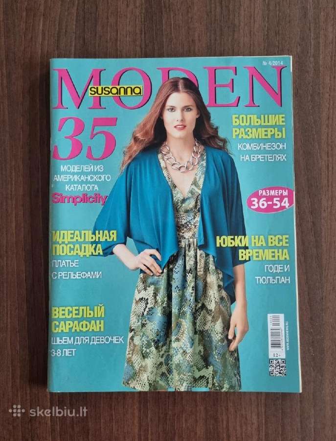 Siuvimo žurnalas "Susanna moden"