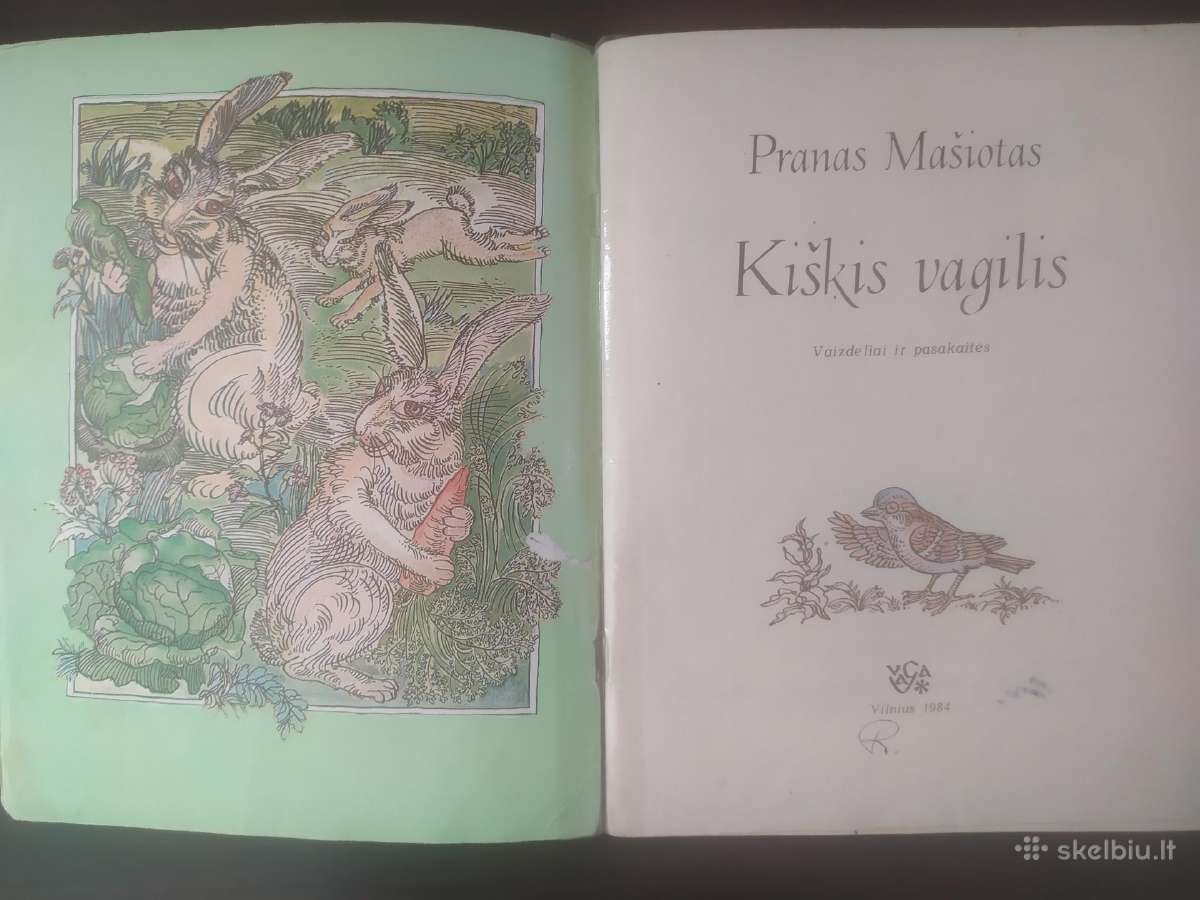 Pranas Mašiotas "Kiškis vagilis" - nuotraukos Nr. 6