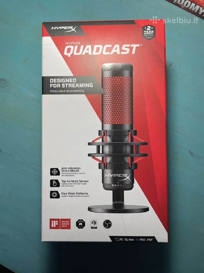 Hyperx Quadcast - nuotraukos Nr. 6