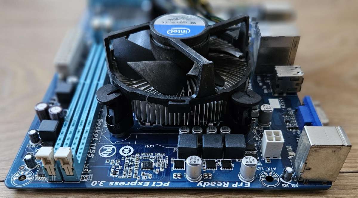 Pagrindinė plokštė Socket 1155 Gigabyte Ga-h61m-s1 - nuotraukos Nr. 6