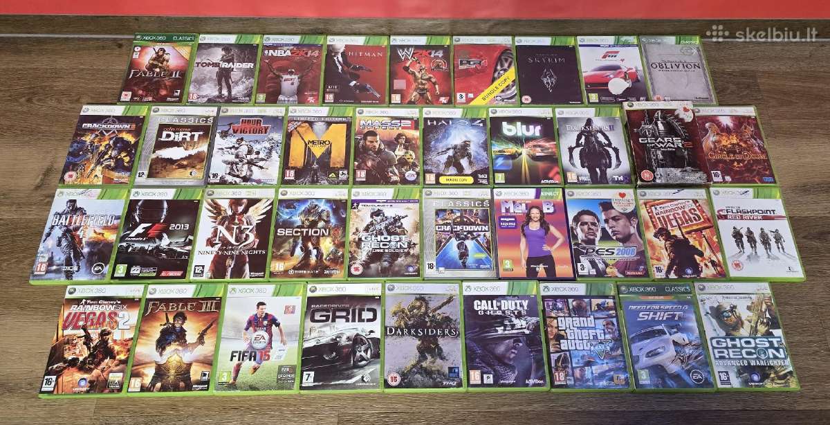 Xbox 360 žaidimai