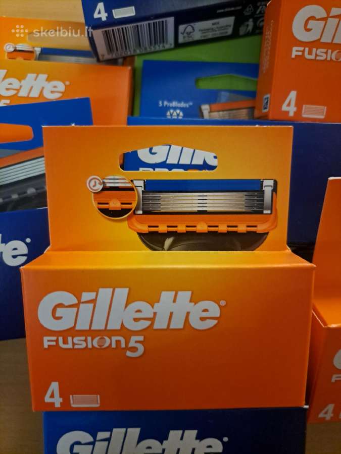 Gillette Fusion 5 ir Pro Glide 12-10€ - nuotraukos Nr. 3
