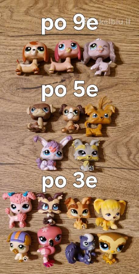Littlest Petshop Lps gyvūnėliai