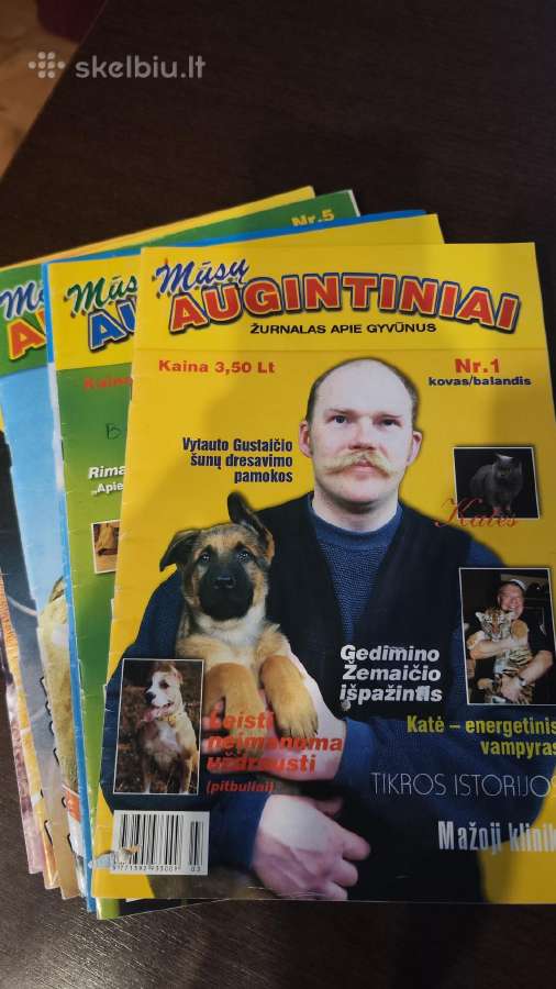Seni žurnalai Meškeriotojas, Didysis Šuo, Mūsų Aug - nuotraukos Nr. 3