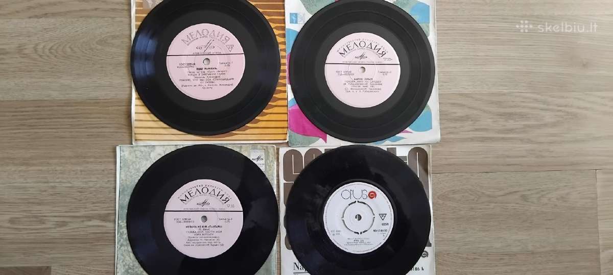 Pigiai vinilinės ir lanksčiosios plokštelės - nuotraukos Nr. 16