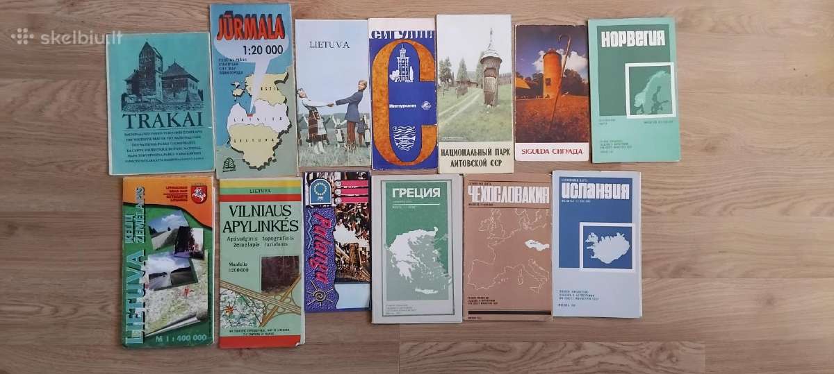 Pigiai miestų ir šalių planai, žemėlapiai