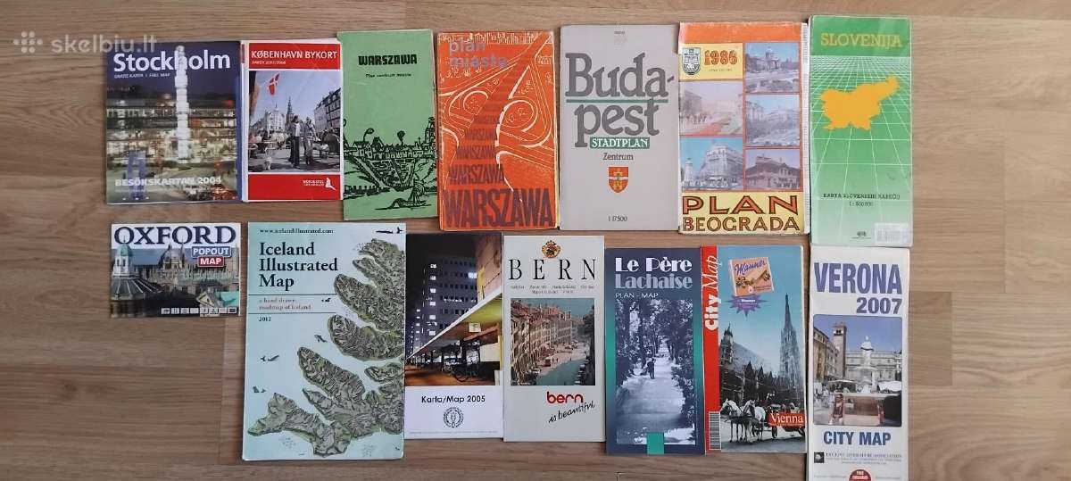 Pigiai miestų ir šalių planai, žemėlapiai - nuotraukos Nr. 3
