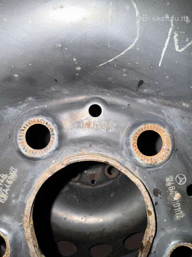 Žieminiai 4vnt ratai Mercedes 205/55r16 - nuotraukos Nr. 9