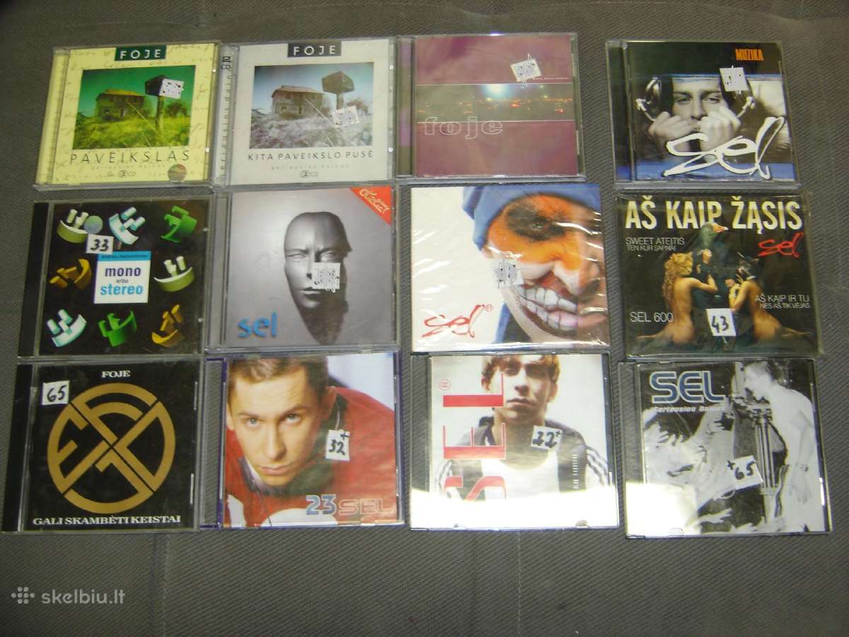 CD Foje. Sel. ir kiti. Mc. - nuotraukos Nr. 2