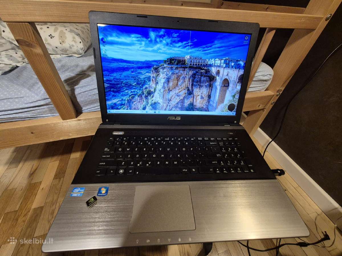 Asus laptopas, nešiojamas kompiuteris, 17.3 colių - nuotraukos Nr. 2
