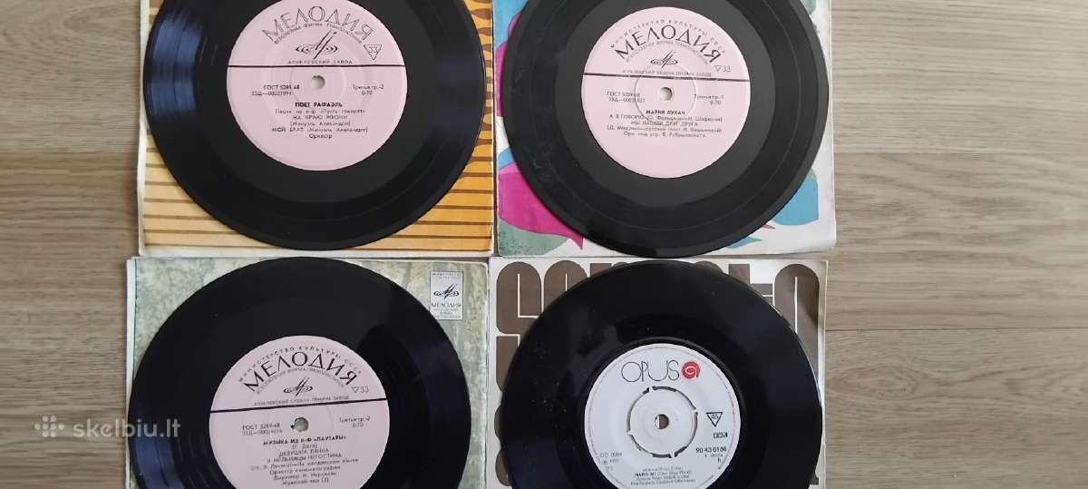 Pigiai vinilinės ir lanksčiosios plokštelės - nuotraukos Nr. 15