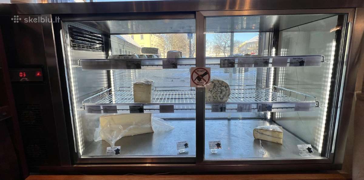 Parduodama šaldoma vitrininė vitrina / prekystalis