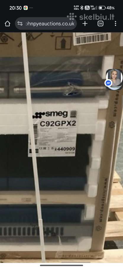 Premium klasės viryklė Smeg Symphony C92gpx2 - nuotraukos Nr. 5