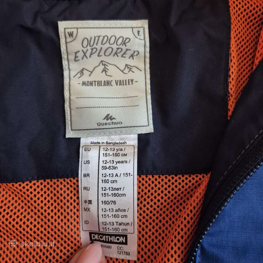 Quechua striukė, pavasaris-vasara, windproof - nuotraukos Nr. 3