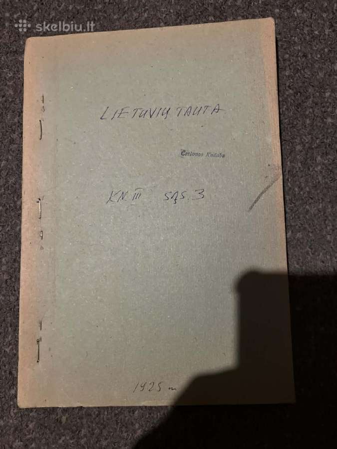 Lietuvių tauta (kn.II,kn.II,II D.,k,kn.iv,1 sas., - nuotraukos Nr. 2