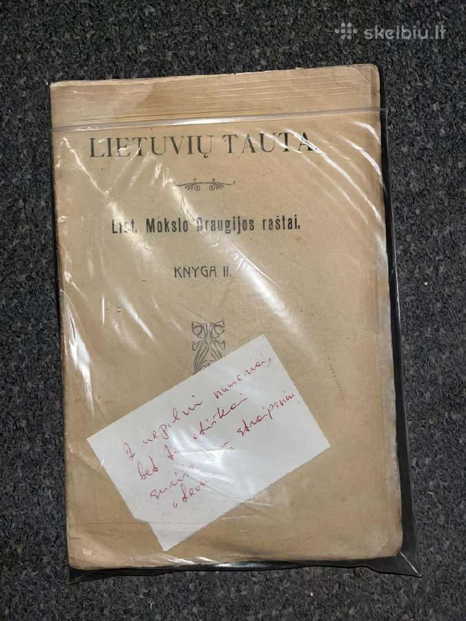 Lietuvių tauta (kn.II,kn.II,II D.,k,kn.iv,1 sas., - nuotraukos Nr. 4