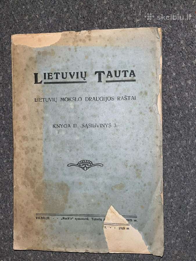Lietuvių tauta (kn.II,kn.II,II D.,k,kn.iv,1 sas., - nuotraukos Nr. 6