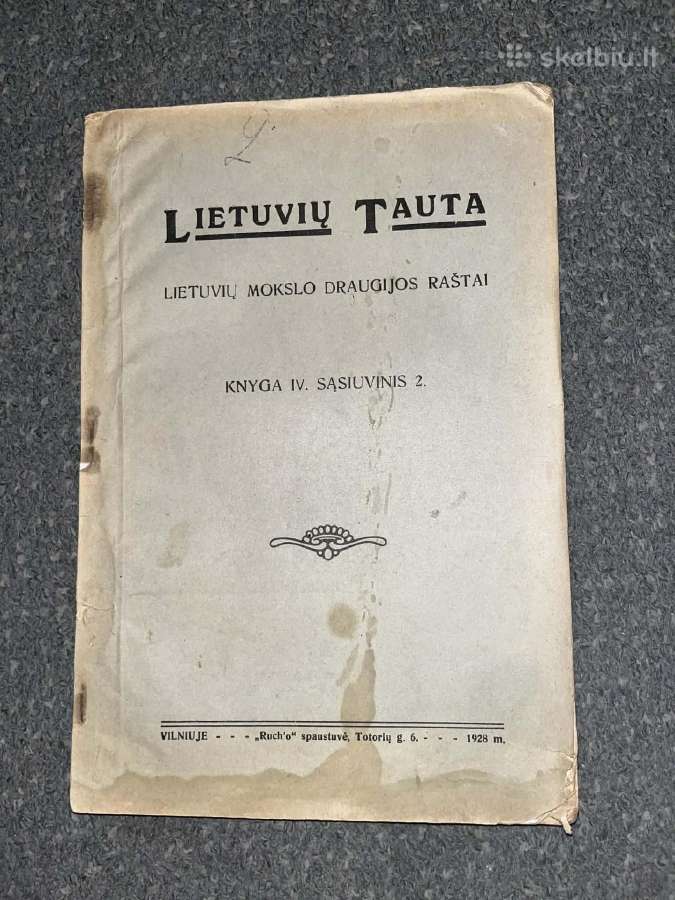 Lietuvių tauta (kn.II,kn.II,II D.,k,kn.iv,1 sas., - nuotraukos Nr. 7