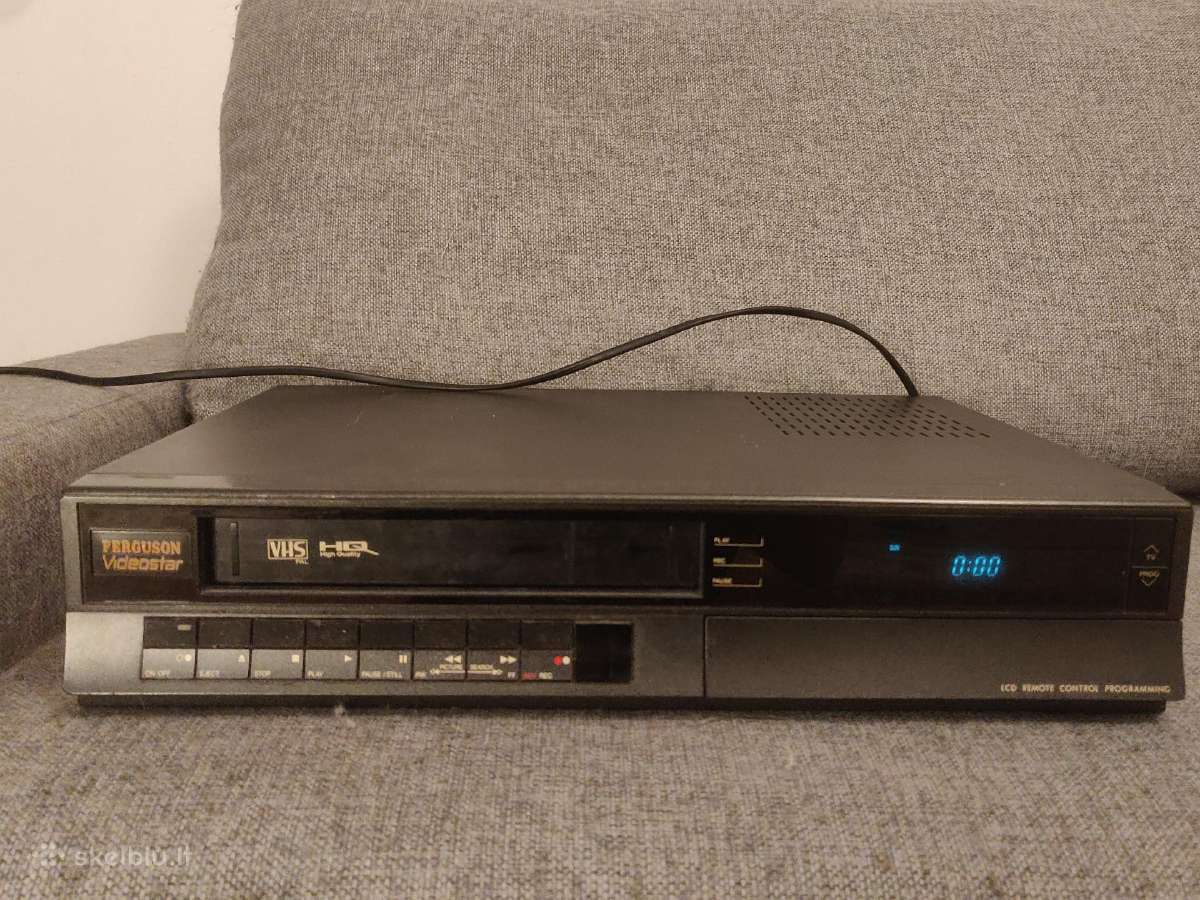 Ferguson Videostar Fv21r Vintage Vhs player