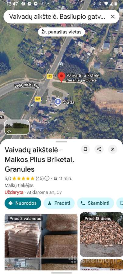 Granulės Briketai Malkos - nuotraukos Nr. 6