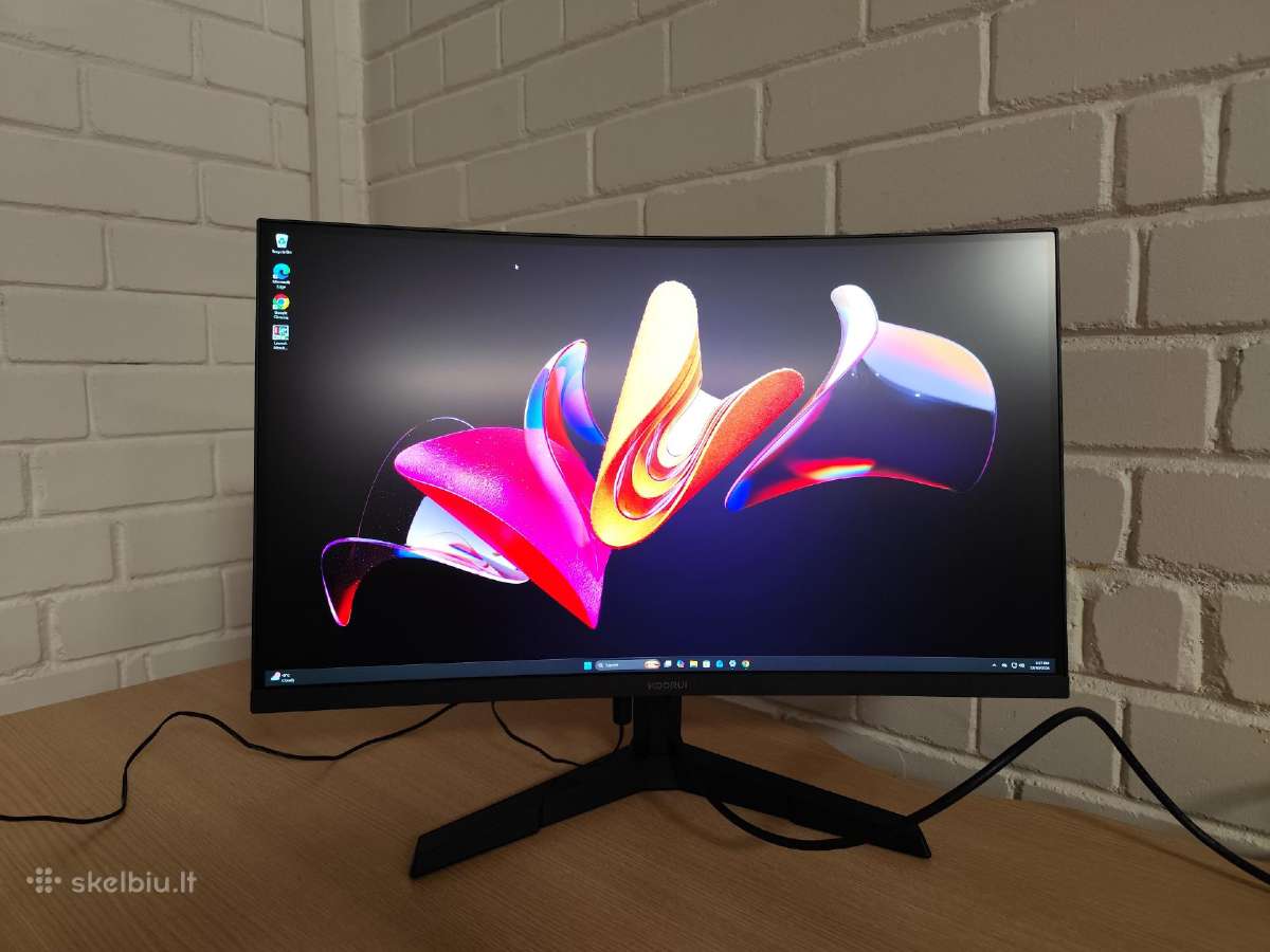 Koorui 27" Qhd, Va, 180hz, 1ms Curved