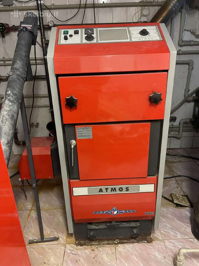 Atmos D-45p granulinis katilas su bunkeriu - nuotraukos Nr. 2